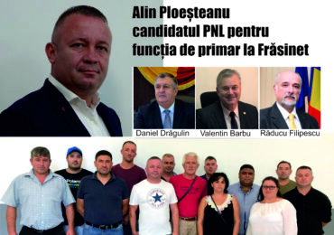 Alin Ploeșteanu :Dragi cetățeni ai comunei Frăsinet