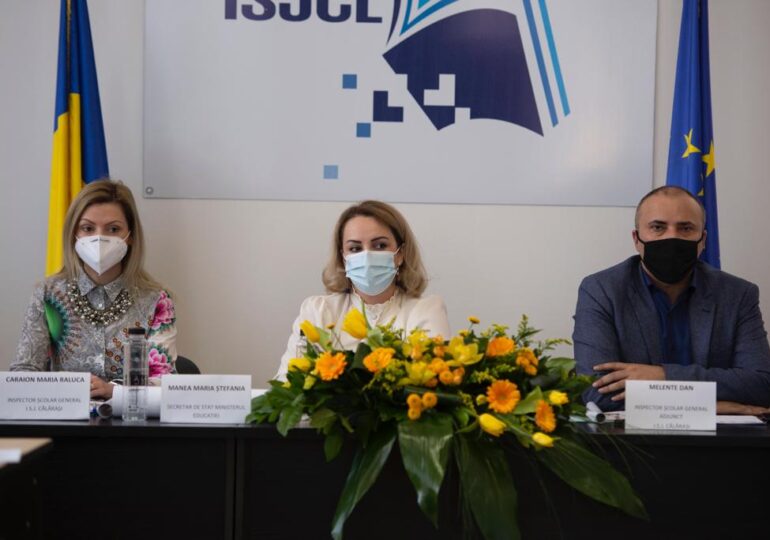 Ministerul Educației lansează , în județul Călărași, Campania Națională “Vaccinare și testare pentru învățare!”