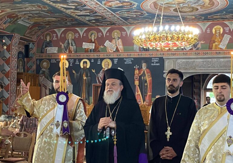 Marius Dulce-Slujbă Arhierească la Călărași – Binecuvântare și bucurie duhovnicească