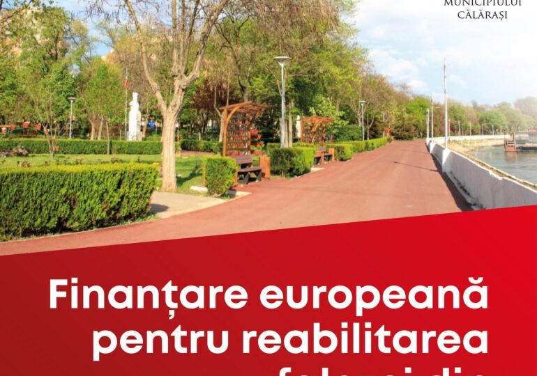 Reabilitarea falezei din Parcul Central