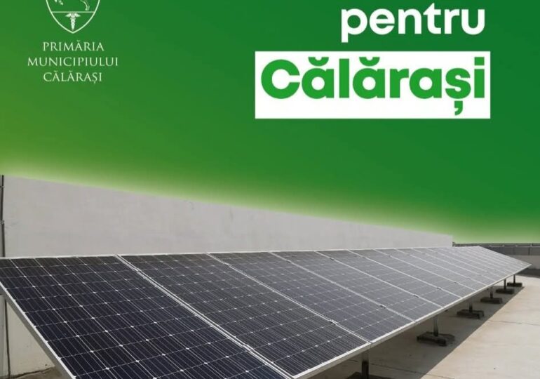 Călărași 5 milioane de euro pentru energie verde!