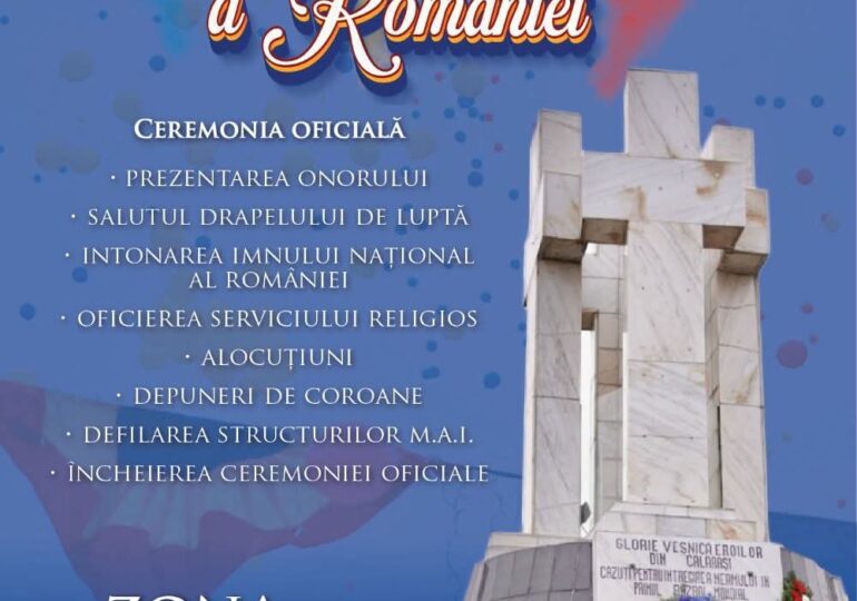 Mesajul primarului Marius Dulce -cu prilejul Zilei Naționale a României