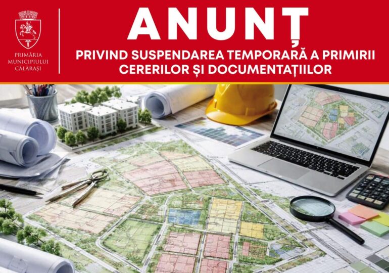 Primăria Călărași-Anunț
